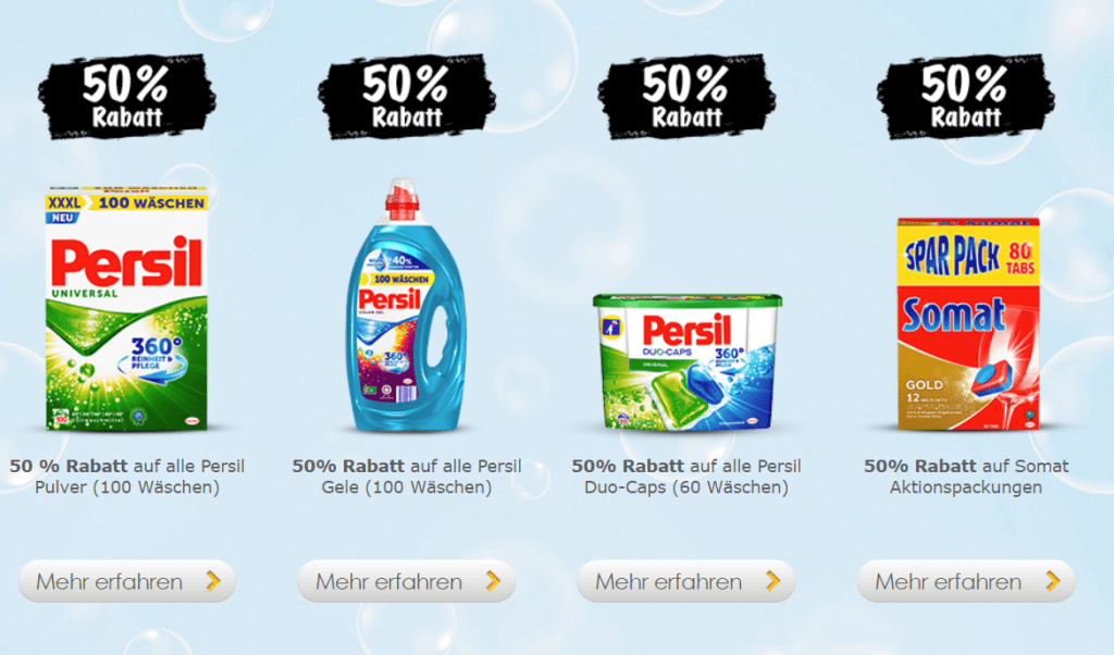 Waschtage Bei Coop Viele Waschmittel 50 Reduziert Preispirat