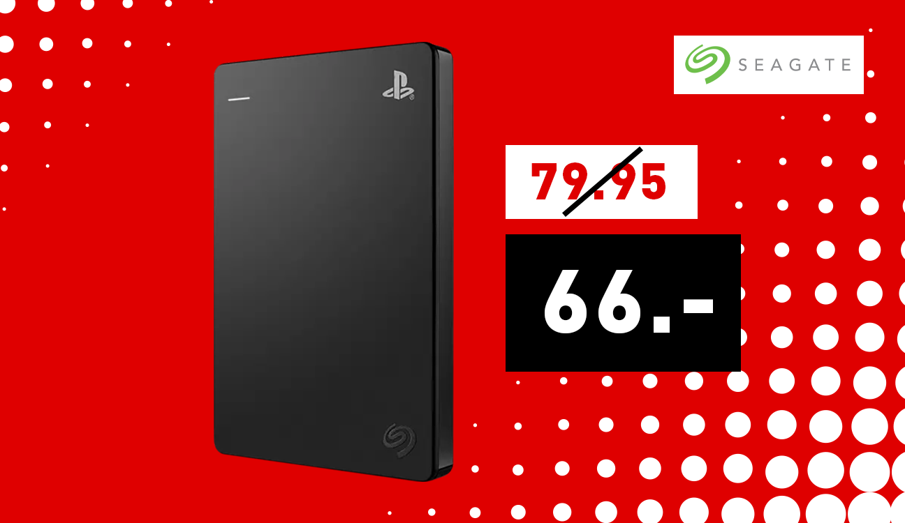 Seagate Game Drive 2TB für PS4-Systeme Festplatte