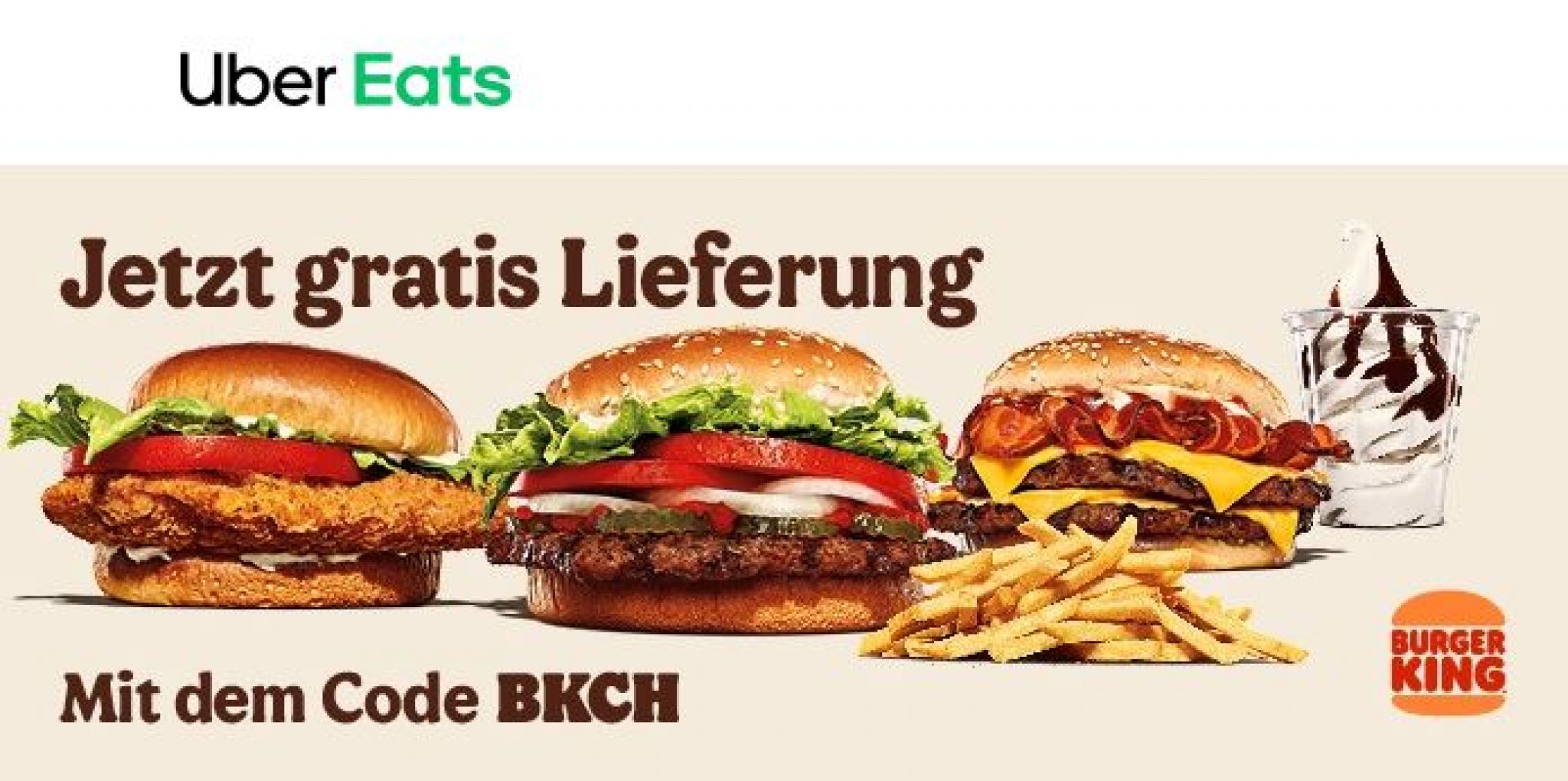 Uber Eats Gratis Burger King Lieferung Preispirat