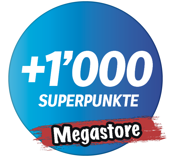 Coop Gutschein für 1000 Superpunkte ab 100 Franken Einkaufswert in den Coop Megastores