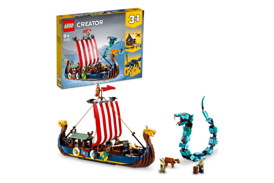 LEGO® Creator 31132 Wikingerschiff neuer Bestpreis bei Jumbo