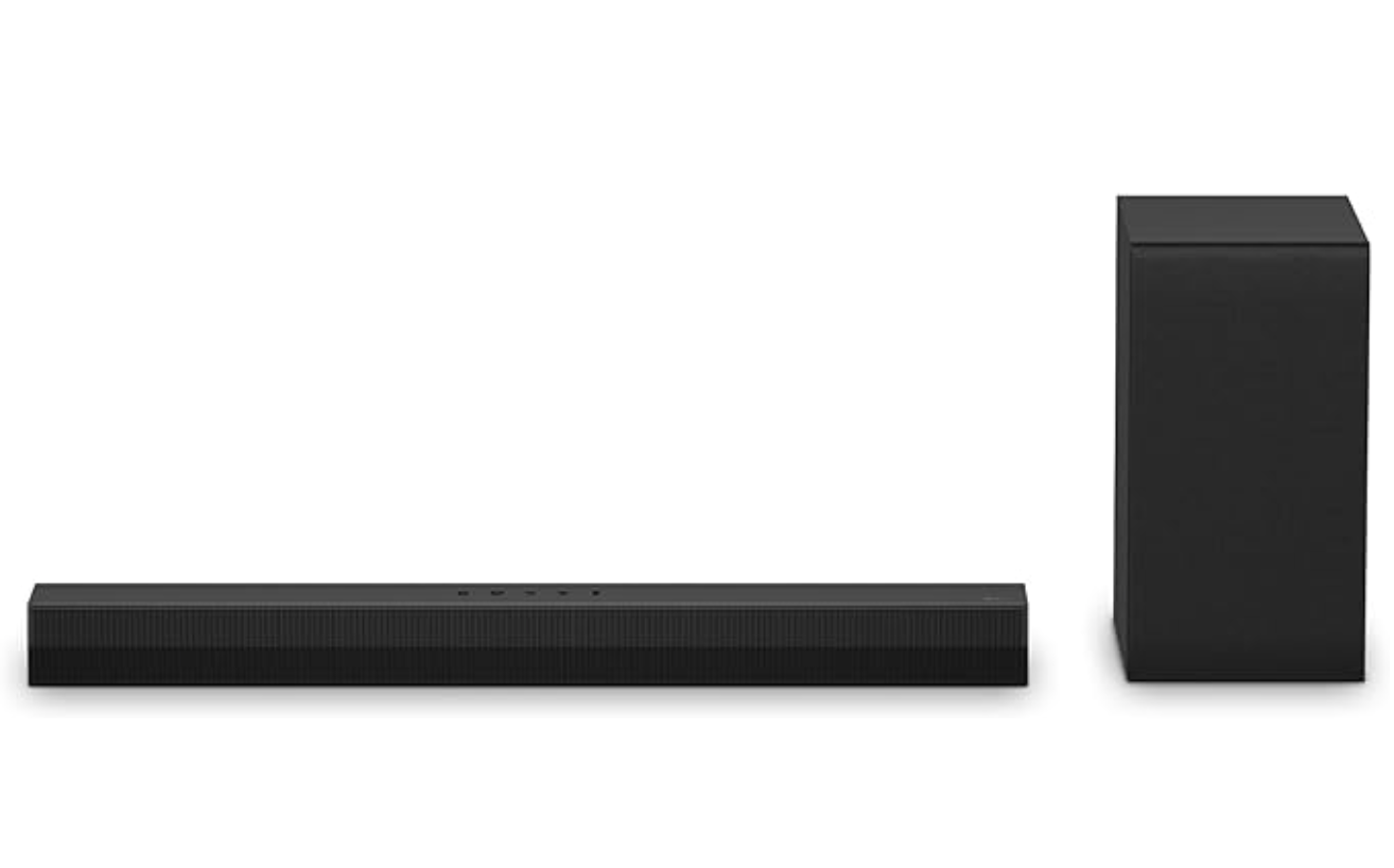 LG DS40T 2.1 Soundbar (300W) mit kabellosem Subwoofer (ARC, HDMI, Optisch, Bluetooth) [2024] bei Amazon