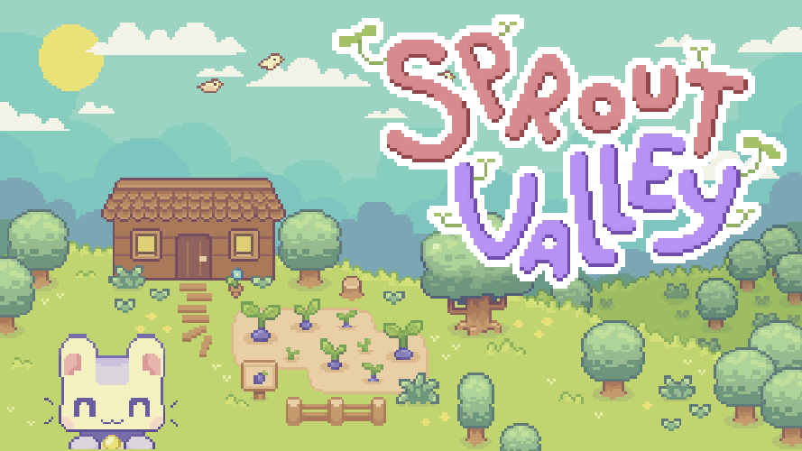 Kostenloses Farming-Spiel “Sprout Valley” bis 13.07. auf itch.io