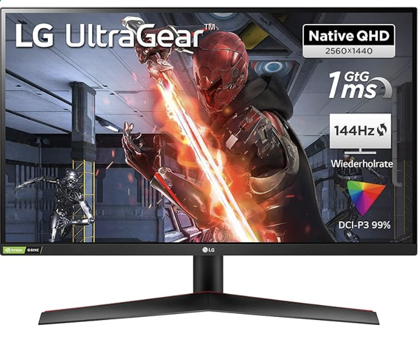 LG Electronics 27GN800P-B Ultragear Gaming Monitor 27″ (68cm) bei Amazon