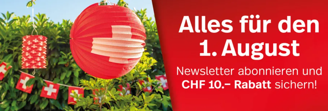 Nettoshop Gutschein für CHF 10.- Rabatt ab CHF 100.- Bestellwert bei Newsletter Anmeldung