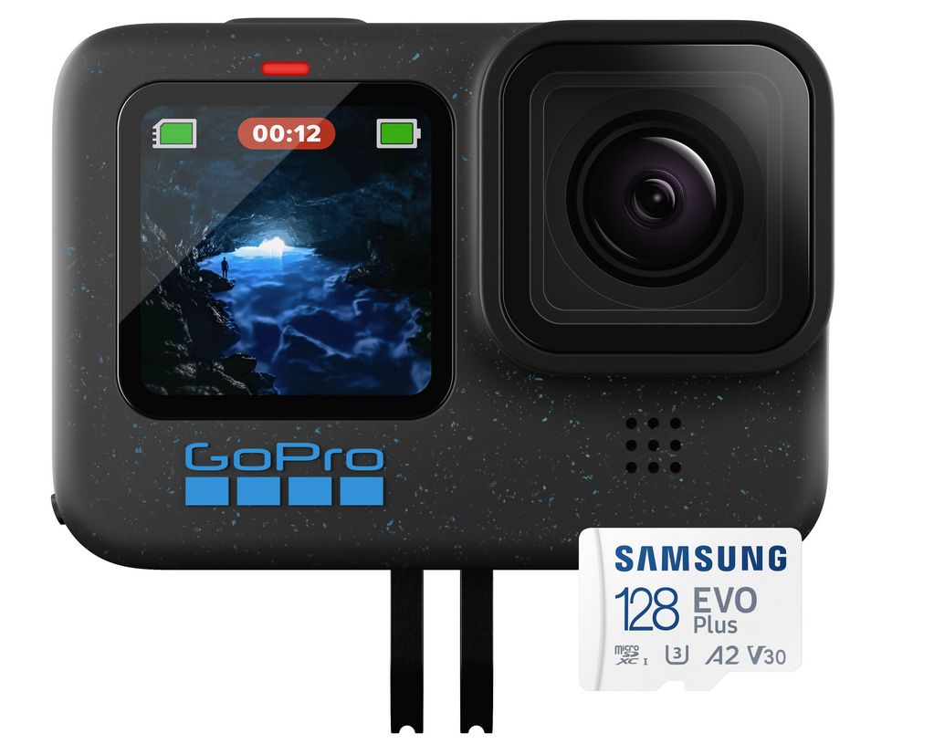Actionkamera GoPro HERO12 Black inklusive 128 GB microSD-Karte bei DayDeal