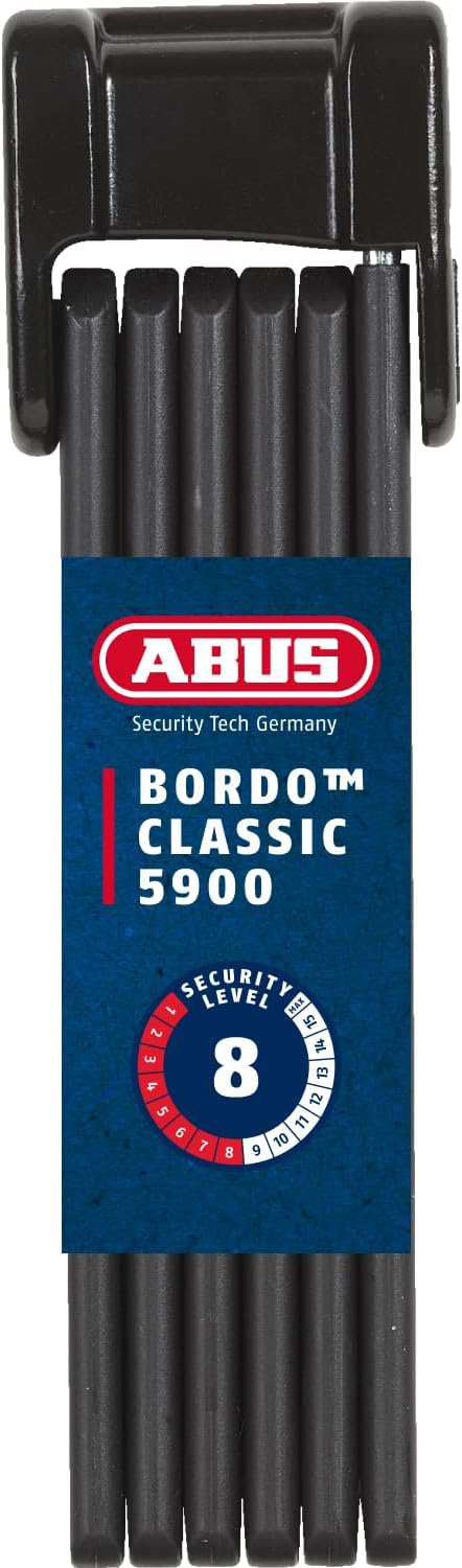 ABUS Faltschloss Bordo Classic 5900/90 ST bei Amazon