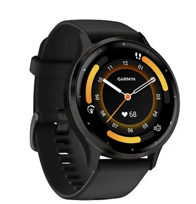 GARMIN Venu 3 – GPS-Smartwatch (135-200 mm, Silikon, Schwarz/Schiefergrau) zum Bestpreis bei MediaMarkt oder Fust