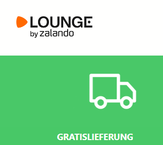 Lounge by Zalando Gutschein für gratis Versand ab 100 Franken Bestellwert, z.B. 5er-Pack Shirts für 22 Franken