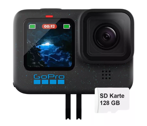 Actioncam GoPro Hero 11 oder GoPro Hero 12 inkl. 128GB microSD bei Fust