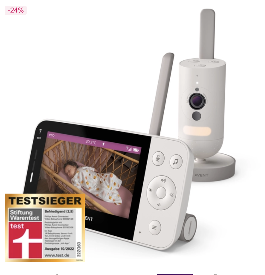 Philips Avent Video-Babyphone Connected SCD921/26 bei baby-markt