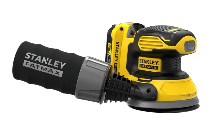 STANLEY FATMAX 18 Volt Akku-Exzenterschleifer mit leistungsstärkerem V20 bei Migros Do it + Garden