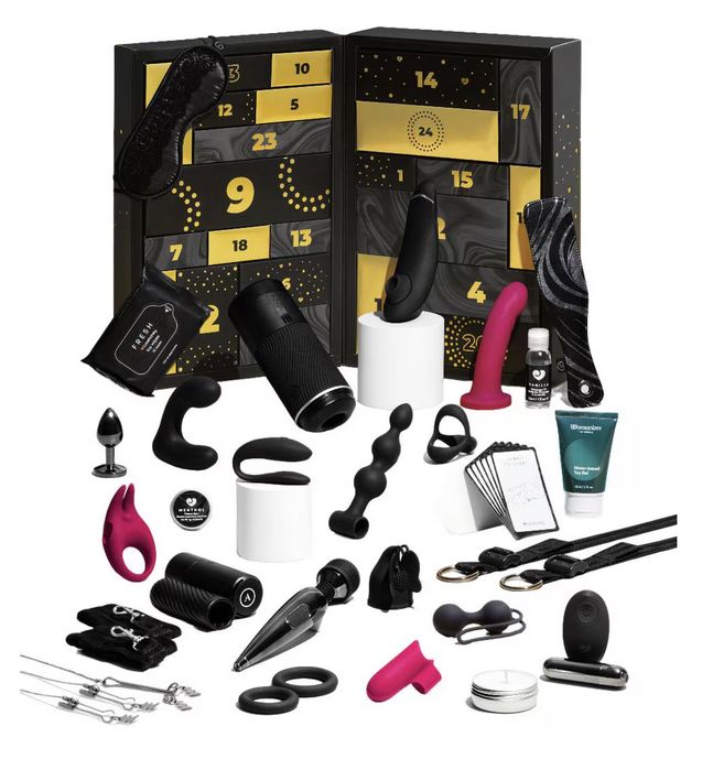 Daydeal – Amorana Adventskalender Deluxe Hochwertiger Kalender mit Sextoys und Erotikartikeln