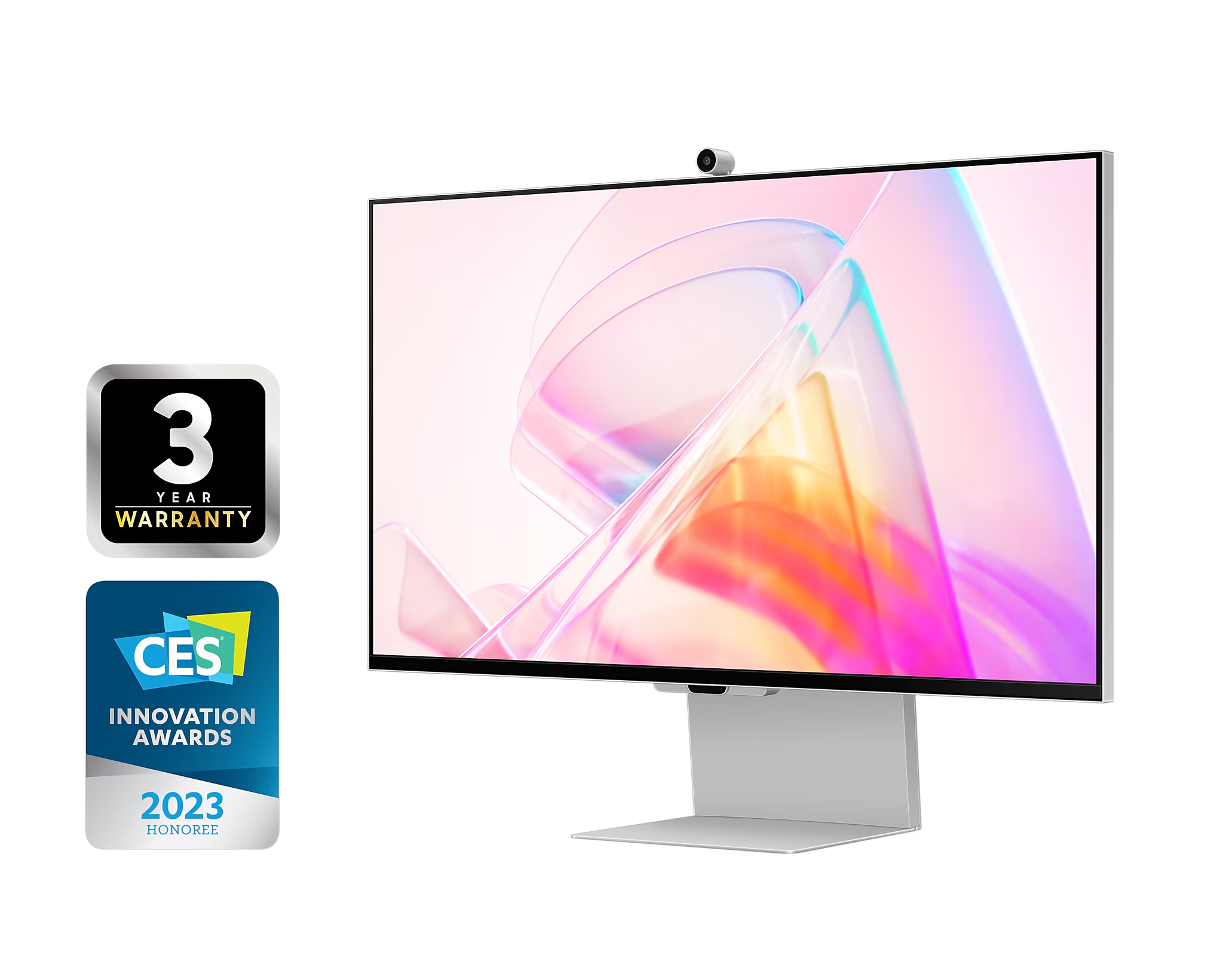 Günstige Apple Studio Alternative – 5K Smart Monitor Samsung LS27C90 mit 4K Webcam, Thunderbolt 4 etc.