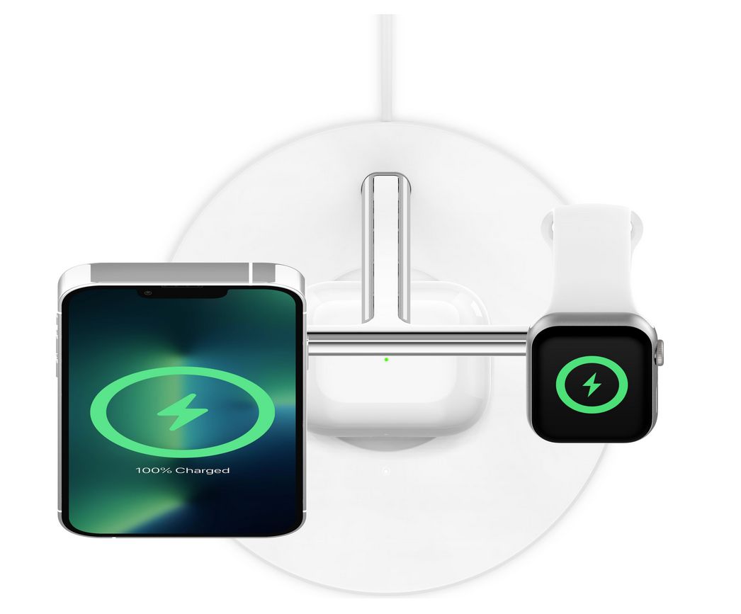 Digitec/ Galaxus – Belkin Wireless Charger Boost Charge Pro 3-in-1 15W Weiss