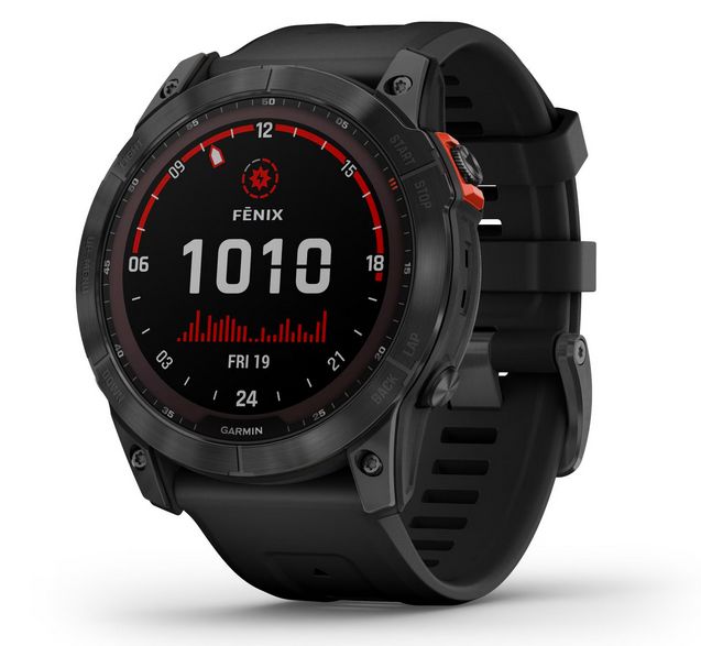 MediaMarkt – GARMIN Sportuhr Fenix 7X Solar Schwarz/Anthrazit, nur heute