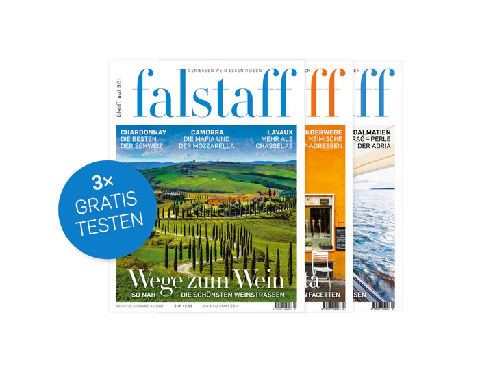 3x falstaff Magazin gratis (Lifestyle- & Genussmagazin zu Themen wie Wein, Essen, Reisen & Gastronomie)