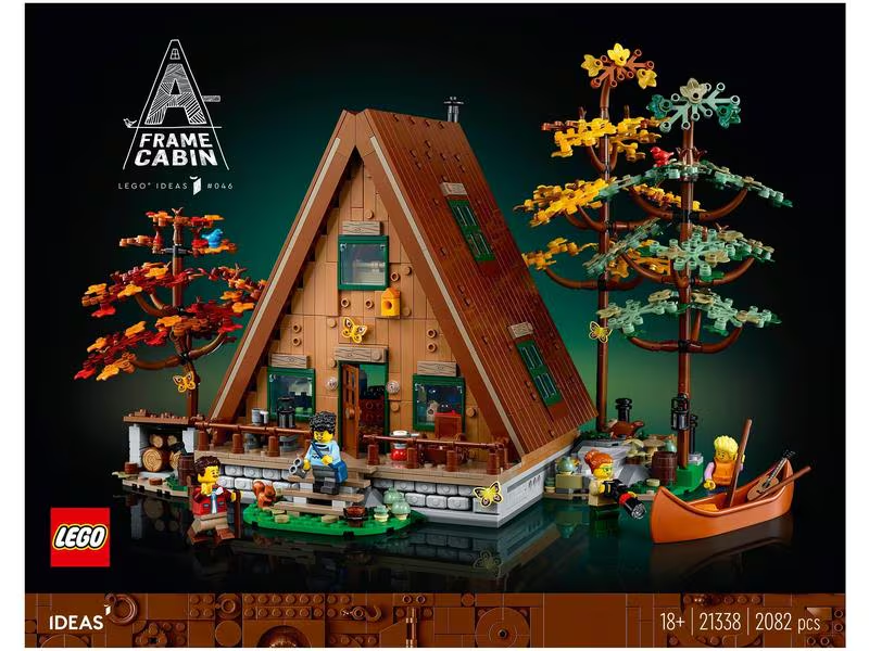 LEGO® Ideas Finnhütte (21338, seltenes Set) zum neuen Bestpreis bei fnac