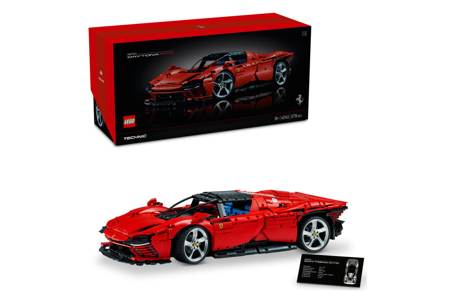 LEGO® Technic 42143 Ferrari Daytona SP3 bei Jumbo wieder lieferbar