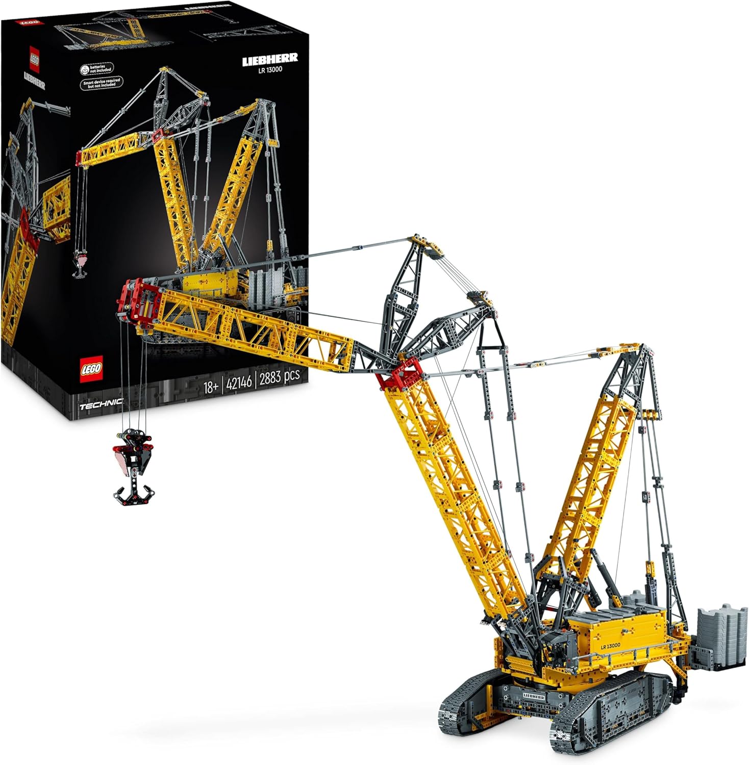 LEGO Technic 42146 Liebherr LR 13000 Raupenkran zum Toppreis bei Amazon