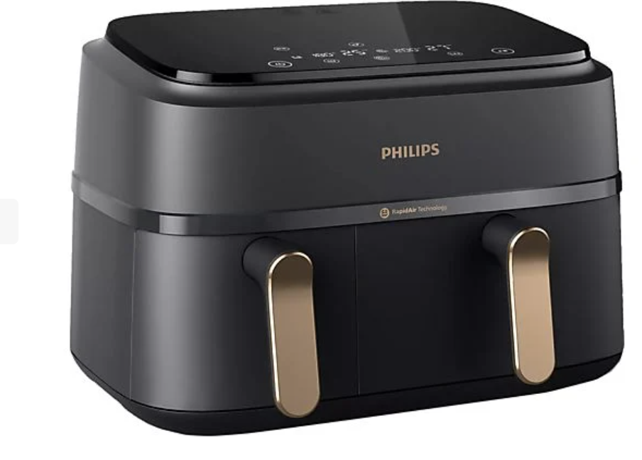 PHILIPS NA352/09 Heissluftfritteuse mit zwei Körben 2300 W zum Bestpreis bei MediaMarkt