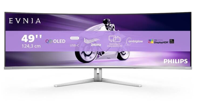 PHILIPS Evnia OLED 49M2C8900 ( 48.9 “, Quad Full HD, 240 Hz) bei Interdiscount