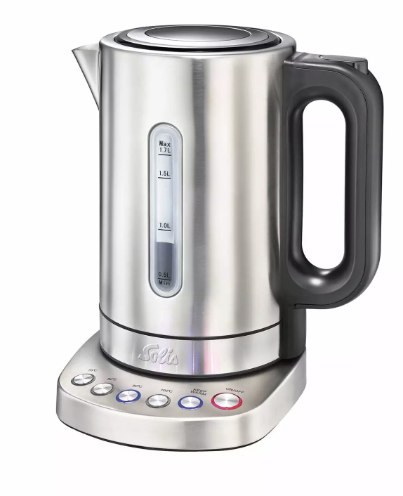 Solis Vario Temp Kettle Wasserkocher Edelstahl bei Nettoshop