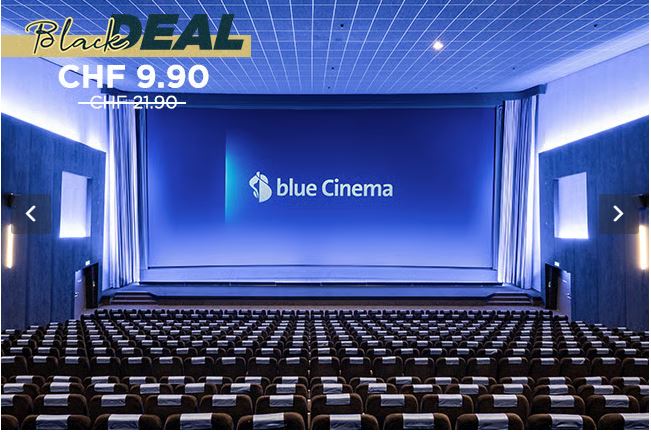 blue Cinema Kinoeintritt 9.90 statt 21.90