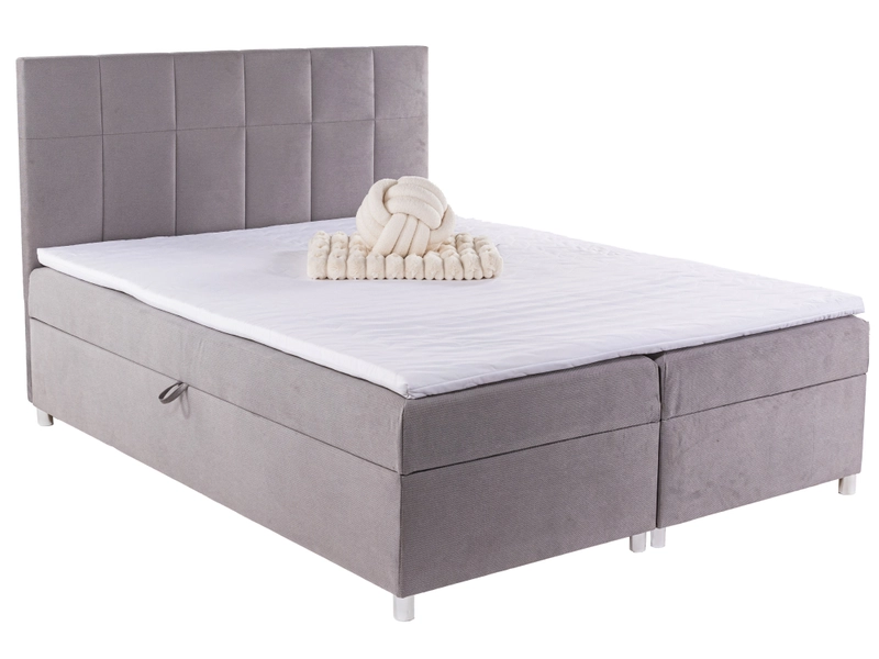 Boxspringbett BORA grau 180x200cm inkl. Lieferung + CHF 200.- Gutschein