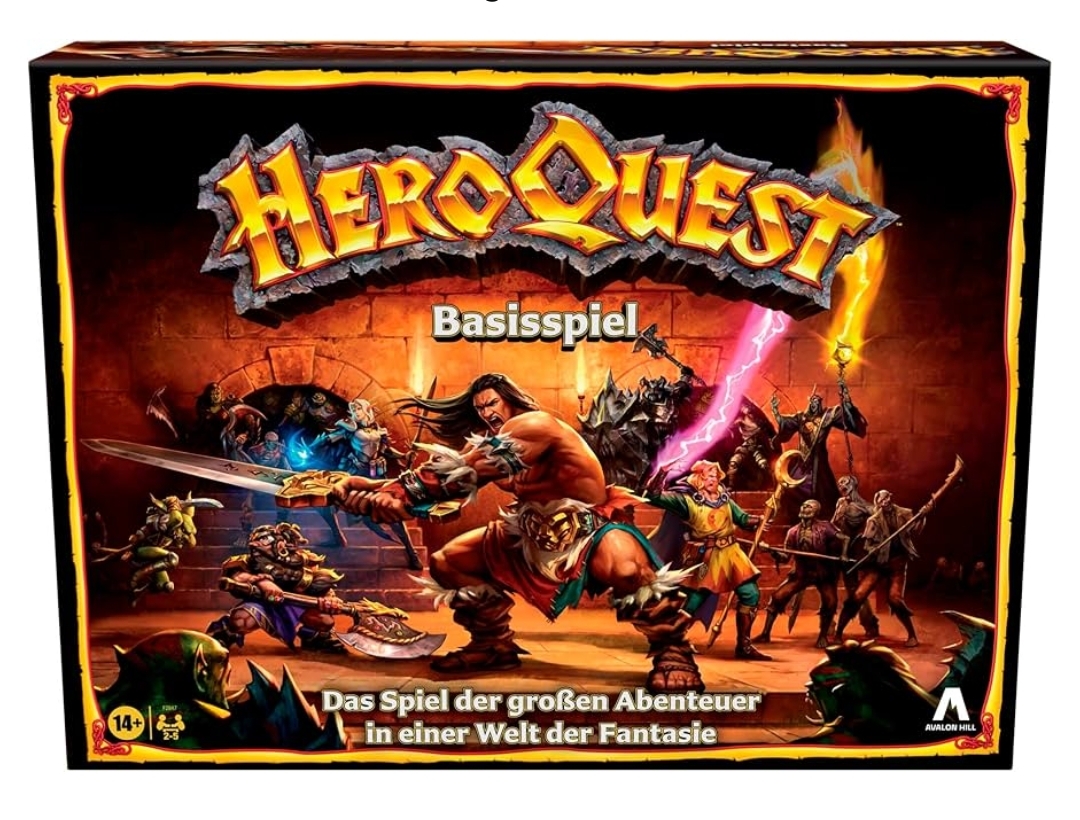 HeroQuest Basisspiel, Dungeon Crawler Fantasie-Abenteuerspiel