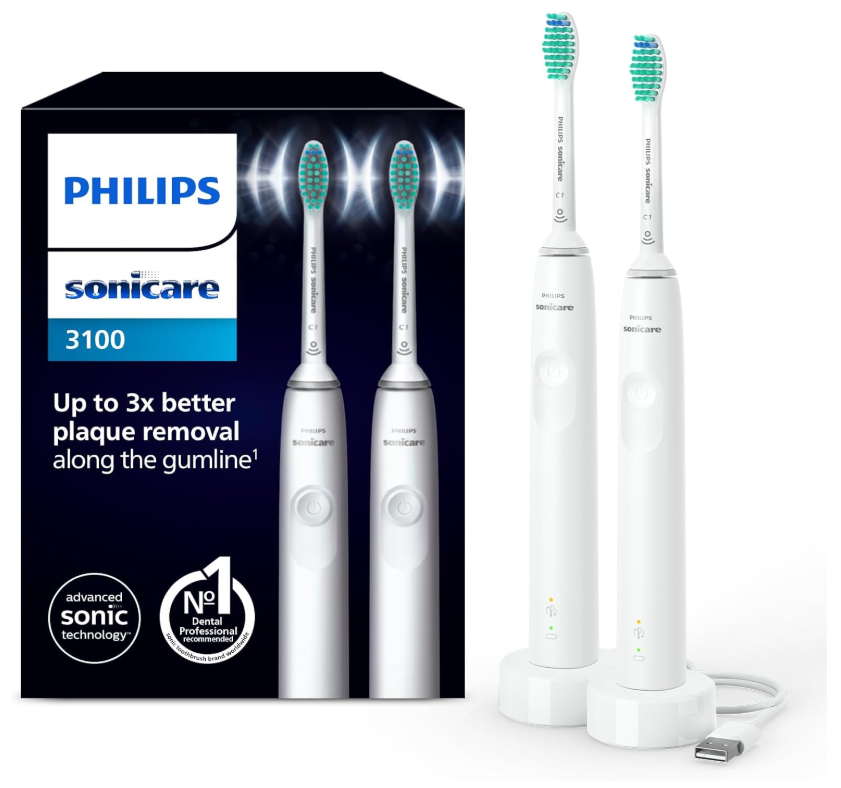 PHILIPS Sonicare ProtectiveClean 3100 mit 2 Schallzahnbürsten bei Amazon zum Hammerpreis