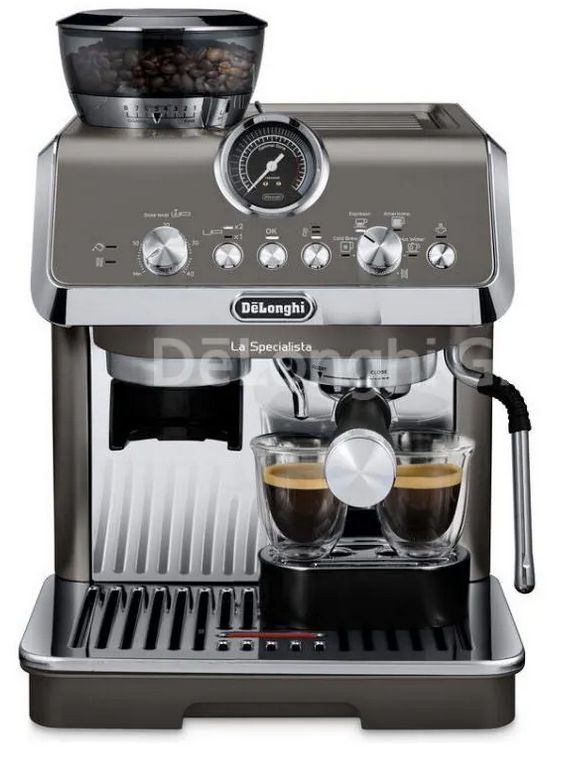 Daydeal – De’Longhi Siebträgermaschine La Specialista Arte Evo EC9255.T Grau – 60 Tage Geld-zurück-Garantie