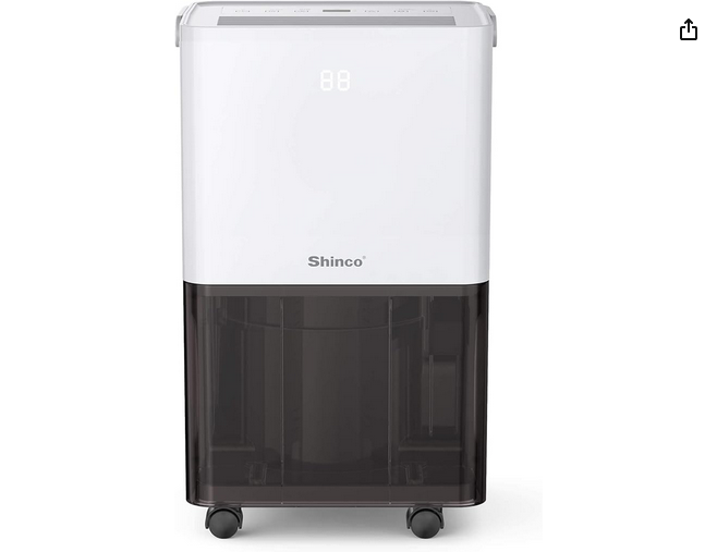 Shinco Luftentfeuchter 10l/24h bei Amazon in Aktion