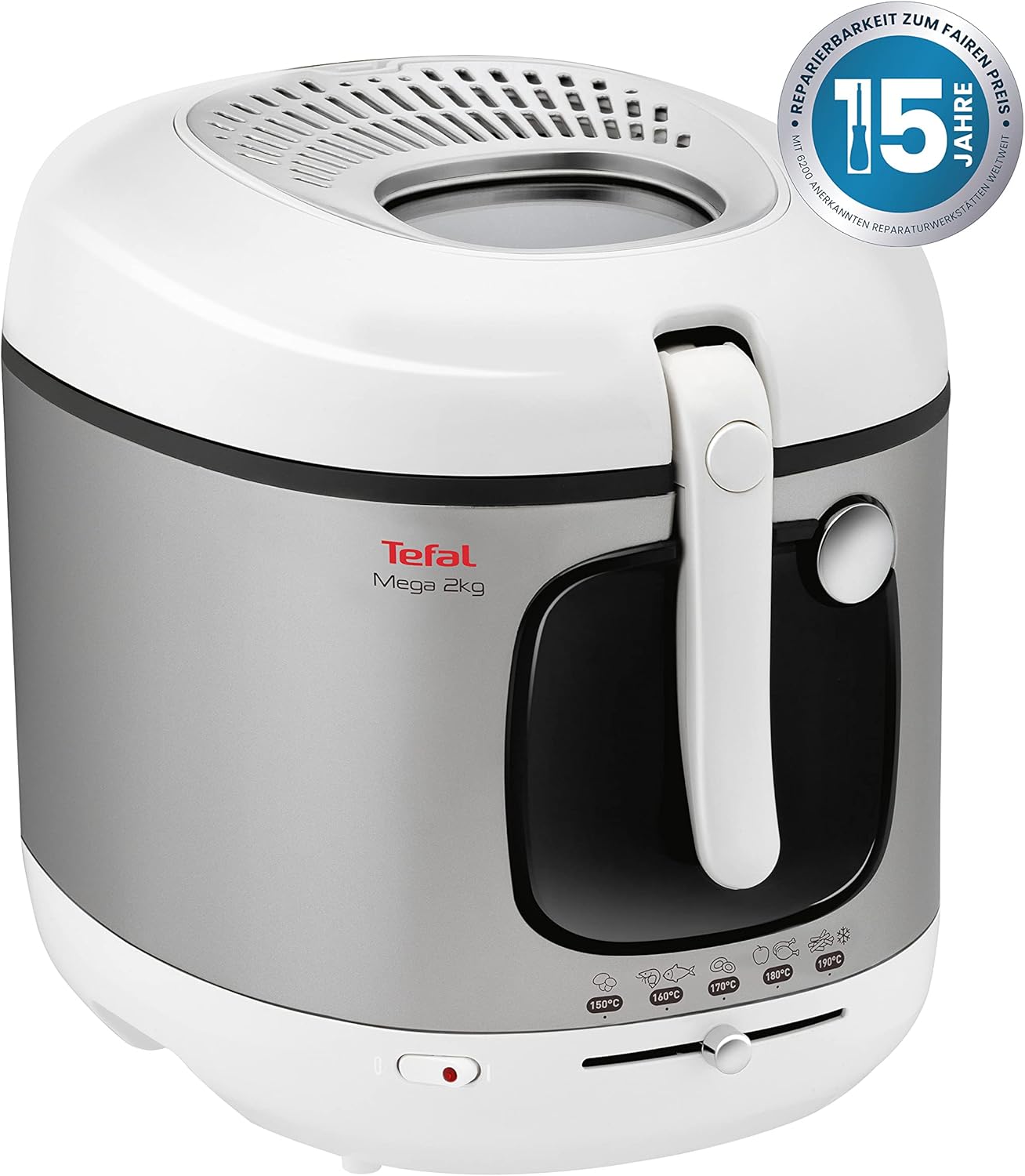 Amazon: Tefal Mega – Fritteuse, 2Kg (FR4800CH)