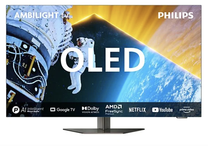 PHILIPS Ambilight Fernseher 55OLED809/12 (55 “,  4K mit 120 Hz (bis zu 144 Hz)) bei MediaMarkt zum Bestpreis