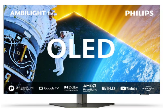 PHILIPS OLED Fernseher 55OLED809 mit Ambilight und 4K@120Hz bei Fust zum neuen Bestpreis