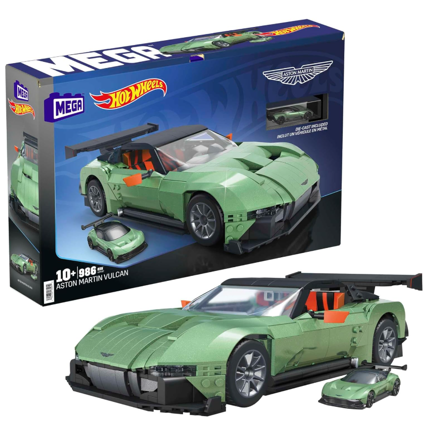 MEGA Hot Wheels Aston Martin Vulcan (HMY97) mit 986 Teilen bei Amazon zum Bestpreis