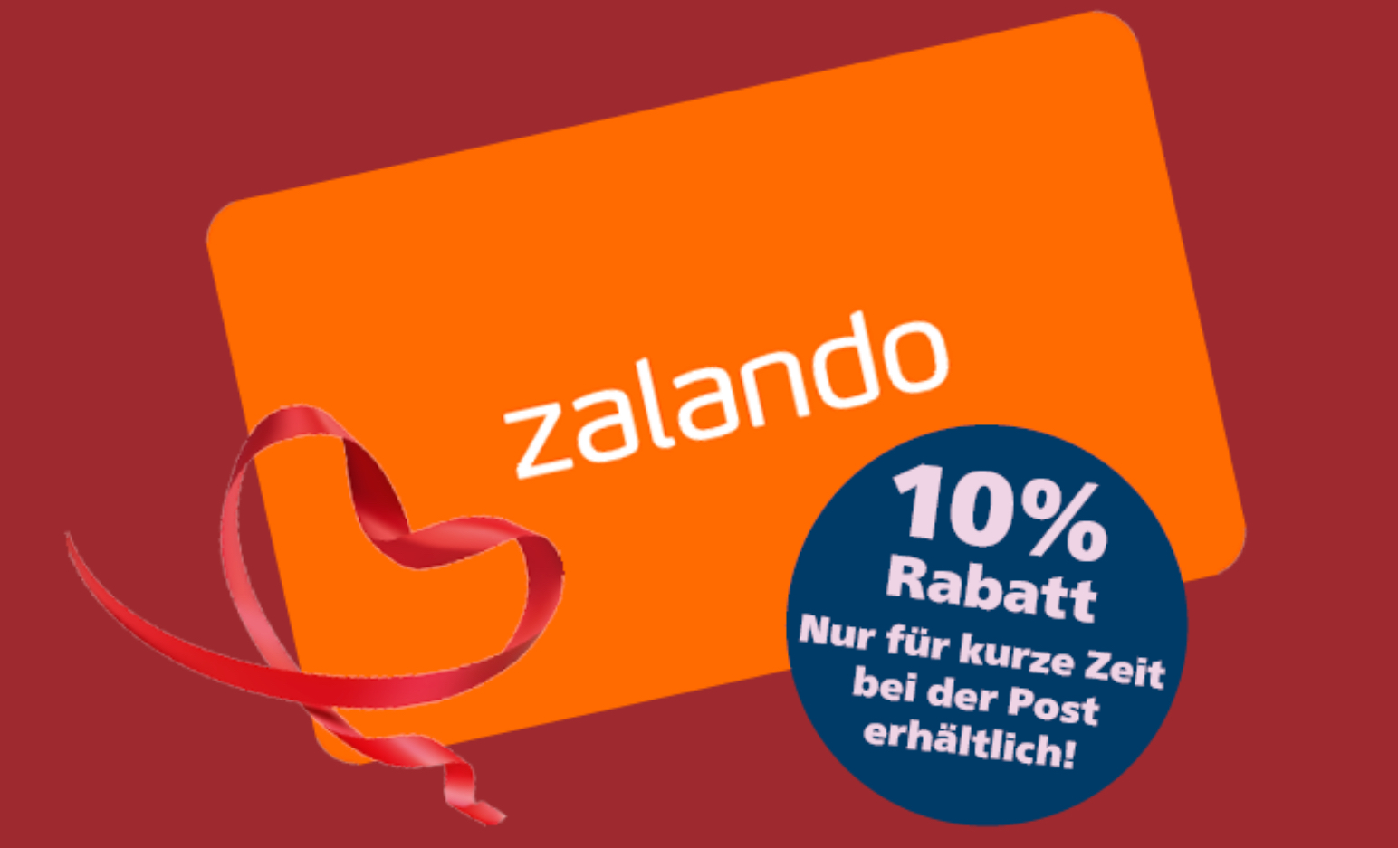 Zalando Gutscheine im Wert von 50.- bzw. 100.- mit jeweils 10% Rabatt bei Postshop.ch