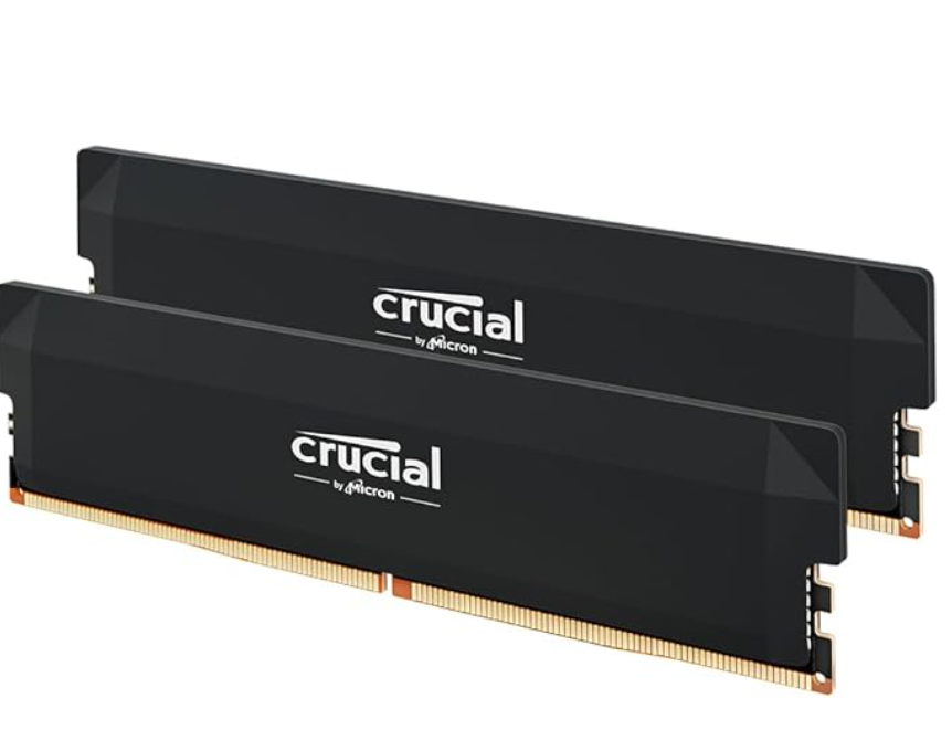 Crucial Pro DDR5 RAM 32GB Kit (2x16GB) 6000MHz CL36 bei Amazon