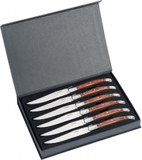 berndorf Steakmesser 6tlg. aus Pakkaholz bei nettoshop für 90 Franken