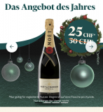 Moët für 25 CHF – Limit eine Flasche