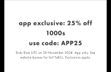 25% auf alles* bei Asos mit der App