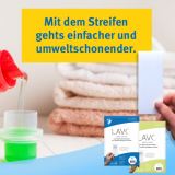 20% auf LAVO Waschstreifen & Gratismuster