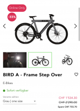 BIRD E-Bike bei m-way