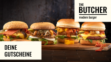 The Butcher Gutscheine mit bis zu 30% Rabatt ab CHF 30.- Bestellwert bei Take Away / Lieferung