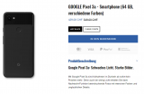 Google Pixel 3a bei preis1.ch für 419.- CHF