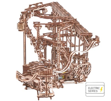 Kugelbahn-Bausatz WoodTrick Spiral Marble Run