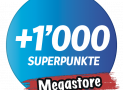Coop Gutschein für 1000 Superpunkte ab 100 Franken Einkaufswert in den Coop Megastores