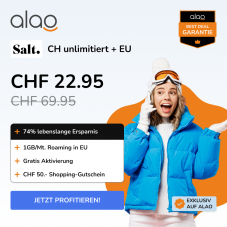 Salt Swiss Max für CHF 22.95 statt CHF 69.95 – spare 74%