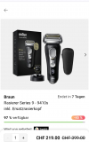 Braun Series 9 9410s inkl. Ersatzrasierkopf bei Twint